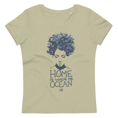 T-shirt bio home is where