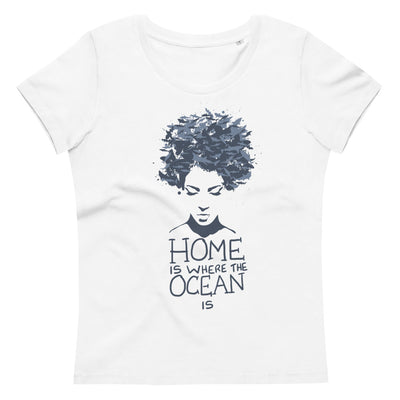 T-shirt bio home is where